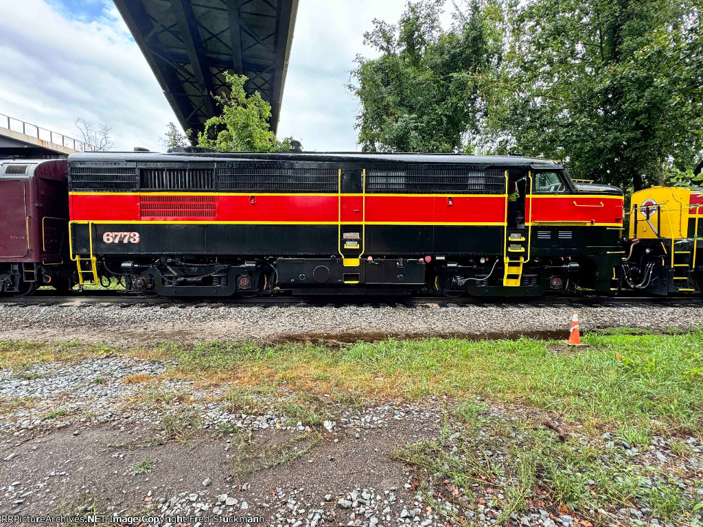 CVSR 6773 on one of her first trips into Akron.